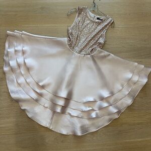 Elegant Pink Sequin Women’s Dress Sz 6